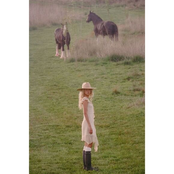 Lack of Color Straw Hat Western Wide Palma S/M $149.00 - Picture 7 of 12